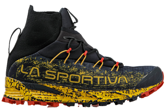 Кроссовки мужские La Sportiva Uragano Gtx Black/Yellow - Фото 1 большая