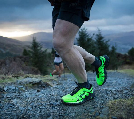 Кроссовки мужские Inov-8 TrailFly Ultra G 300 Max Green/Black - Фото 9 большая