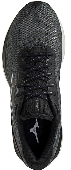 Кроссовки мужские Mizuno Wave Skyrise 3 Blk/Silver/OrangeCopper - Фото 3 большая