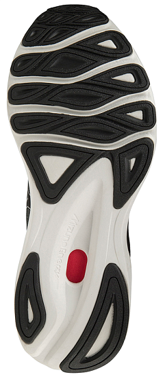 Кроссовки мужские Mizuno Wave Skyrise 3 Blk/Silver/OrangeCopper - Фото 5 большая
