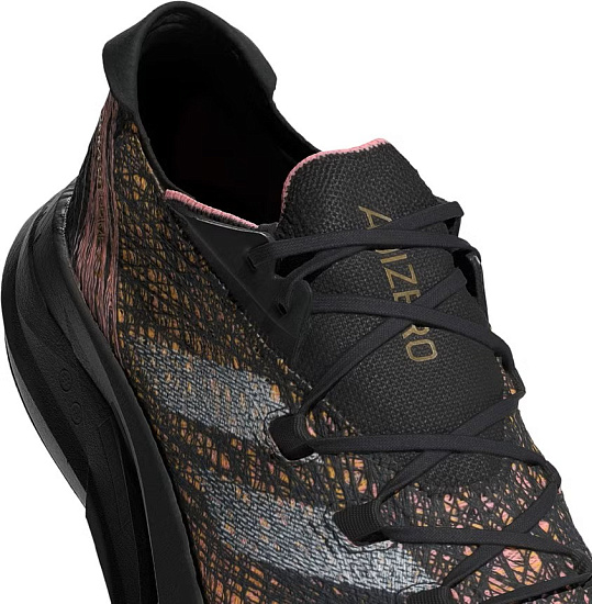 Кроссовки Adidas Adizero Prime X 2.0 Strung Black/Zero Met./Spark - Фото 3 большая