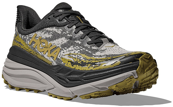 Кроссовки мужские Hoka Stinson 7 Black/Cement - Фото 6 большая