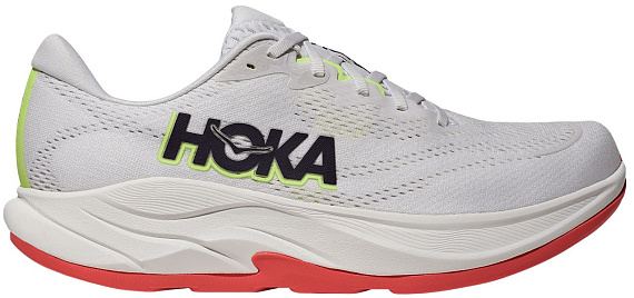 Кроссовки мужские Hoka Rincon 4 Frost/Neon Yuzu - Фото 1 большая