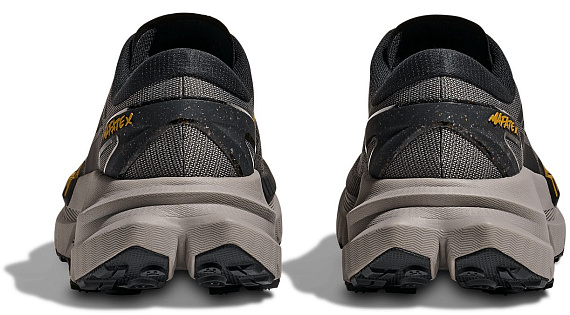 Кроссовки мужские Hoka Mafate X Black/Cement - Фото 4 большая