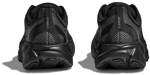 Кроссовки мужские Hoka Arahi 8 Black/Black - Фото 3 большая