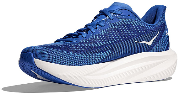 Кроссовки мужские Hoka Mach 7 Cobalt Blue/Neon Green - Фото 5 большая
