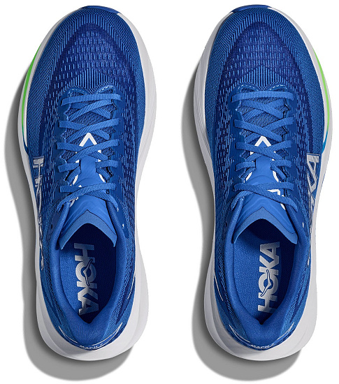 Кроссовки мужские Hoka Mach 7 Cobalt Blue/Neon Green - Фото 7 большая