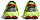 Кроссовки мужские Hoka Speedgoat 7 Kiwi/Neon Yuzu - Фото 3 малая