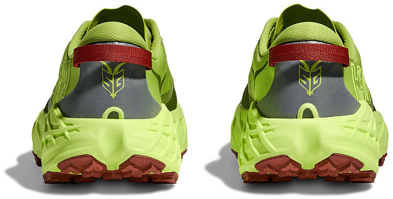 Кроссовки мужские Hoka Speedgoat 7 Kiwi/Neon Yuzu - Фото 3 большая
