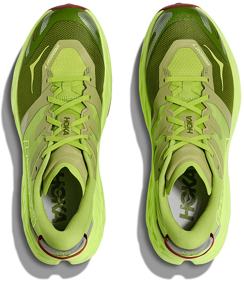 Кроссовки мужские Hoka Speedgoat 7 Kiwi/Neon Yuzu - Фото 6 большая