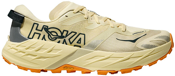 Кроссовки мужские Hoka Speedgoat 7 Vintage Yellow/Turmeric - Фото 1 большая