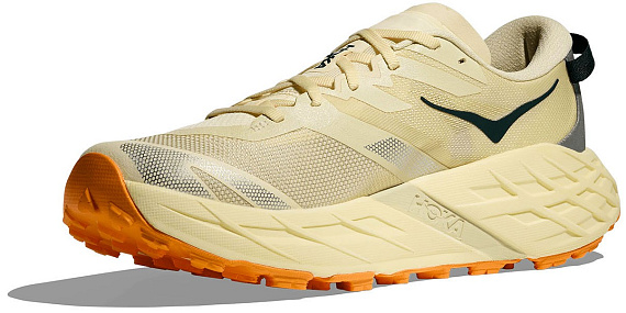 Кроссовки мужские Hoka Speedgoat 7 Vintage Yellow/Turmeric - Фото 4 большая