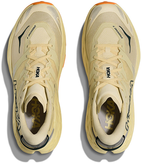 Кроссовки мужские Hoka Speedgoat 7 Vintage Yellow/Turmeric - Фото 5 большая