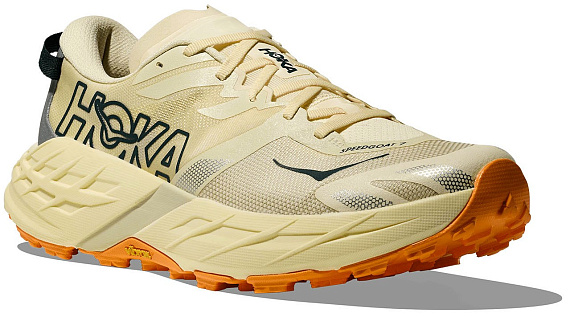 Кроссовки Hoka Speedgoat 7 Vintage Yellow/Turmeric - Фото 6 большая