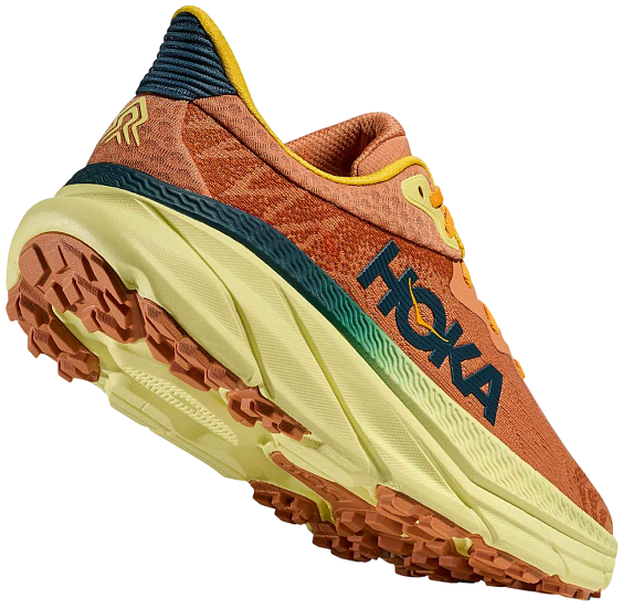 Кроссовки мужские Hoka Challenger Atr 7 Terra Cotta/Yuzu - Фото 4 большая
