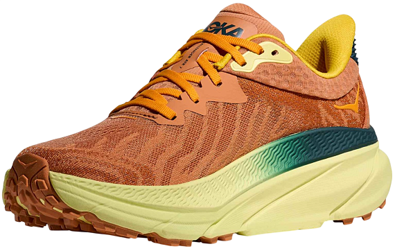 Кроссовки мужские Hoka Challenger Atr 7 Terra Cotta/Yuzu - Фото 5 большая