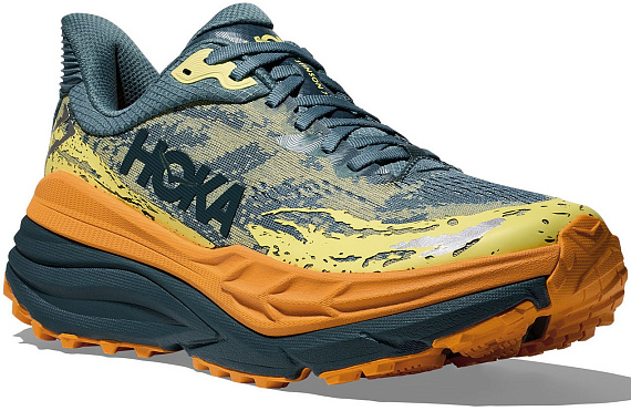 Кроссовки мужские Hoka Stinson Atr 7 Mountain Fog/Blue Twilight - Фото 5 большая