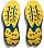 Кроссовки мужские Hoka Torrent 4 Sun Coral/Blue Twilight - Фото 7 малая