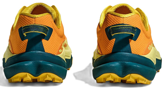 Кроссовки мужские Hoka Torrent 4 Sun Coral/Blue Twilight - Фото 6 большая