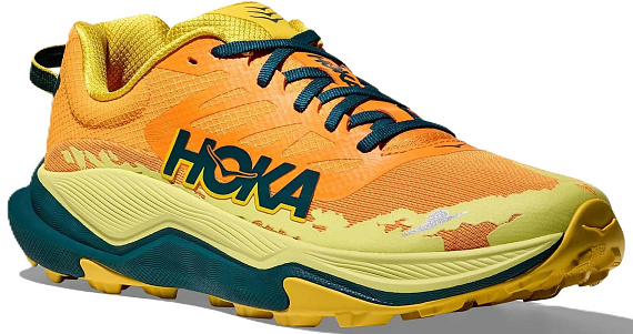 Кроссовки мужские Hoka Torrent 4 Sun Coral/Blue Twilight - Фото 4 большая