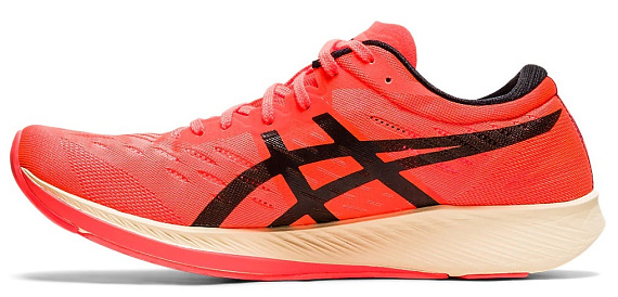 Кроссовки мужские ASICS Metaracer Tokyo Sunrise Red/Black - Фото 5 большая