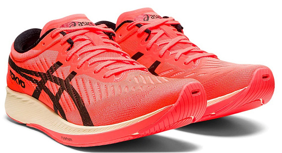 Кроссовки мужские ASICS Metaracer Tokyo Sunrise Red/Black - Фото 7 большая