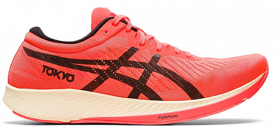 Кроссовки мужские ASICS Metaracer Tokyo Sunrise Red/Black - Фото 1 большая
