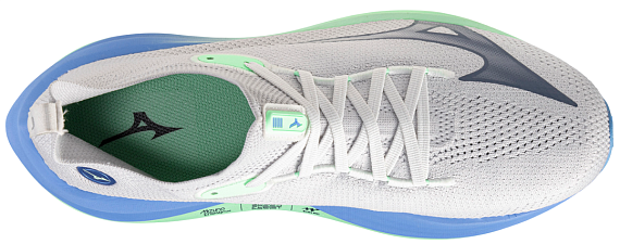 Кроссовки Mizuno Neo Vista NimbusCloud/VintageIndigo/NeoM - Фото 4 большая