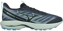 Кроссовки мужские Mizuno Wave Rider Gtx 2 VintageIndigo/NeoMint/FrontBlu