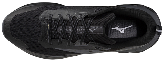 Кроссовки мужские Mizuno Wave Ibuki 5 Gtx Black/Ebony/Ultimate Gray - Фото 3 большая