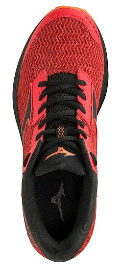 Кроссовки мужские Mizuno Wave Rider TT Крас/Чер/Кр-Оранж - Фото 5 большая