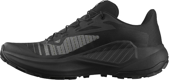 Кроссовки мужские Salomon Genesis Black/Black/Ftw Silver - Фото 3 большая
