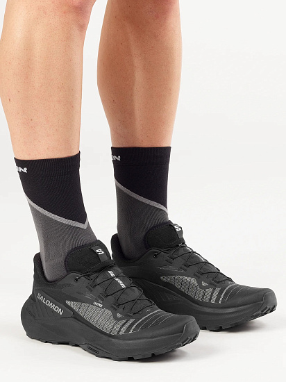 Кроссовки мужские Salomon Genesis Black/Black/Ftw Silver - Фото 4 большая