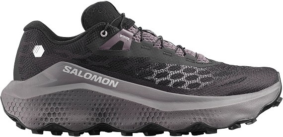 Кроссовки мужские Salomon Ultra Glide 4 Black/Dark Gull Gray/Silver Cloud - Фото 1 большая
