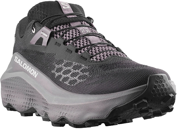 Кроссовки мужские Salomon Ultra Glide 4 Black/Dark Gull Gray/Silver Cloud - Фото 5 большая