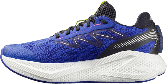 Кроссовки мужские Salomon Aero Glide 4 Bluing/White/Black - Фото 3 большая