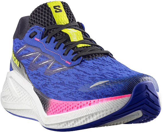 Кроссовки мужские Salomon Aero Glide 4 Bluing/White/Black - Фото 5 большая