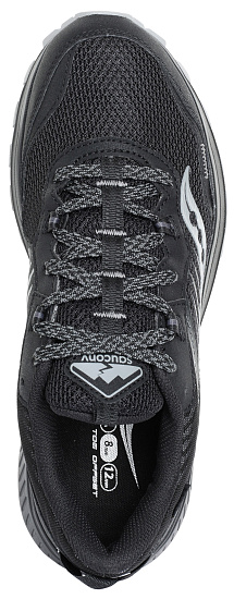Кроссовки мужские Saucony Excursion Tr15 Gtx Black/Charcoal - Фото 7 большая