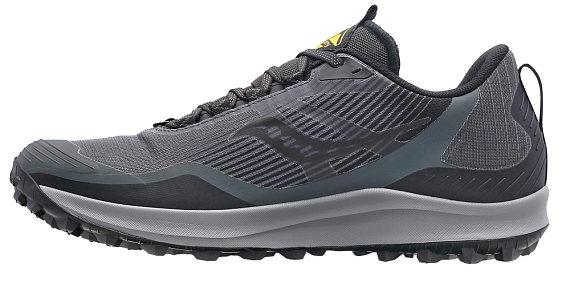 Кроссовки мужские Saucony Peregrine 12 Gtx Shadow/Vizi - Фото 2 большая