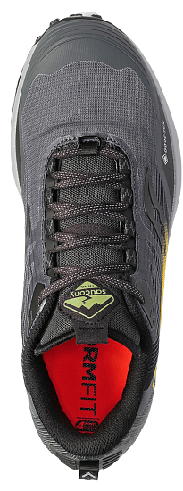 Кроссовки мужские Saucony Peregrine 12 Gtx Shadow/Vizi - Фото 3 большая