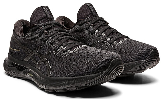 Кроссовки мужские ASICS Gel-Nimbus 24 Black/Black - Фото 3 большая