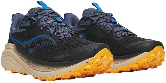 Кроссовки мужские Saucony Xodus Ultra 3 Black/Dusk - Фото 6 большая