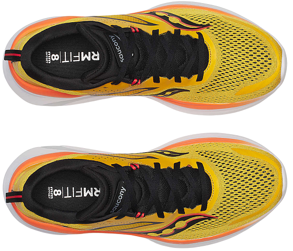 Кроссовки мужские Saucony Omni 22 Pollen/Black - Фото 3 большая