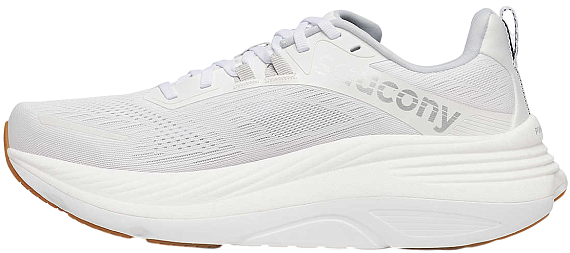 Кроссовки мужские Saucony Hurricane 24 White/Silver - Фото 5 большая