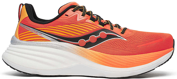 Кроссовки мужские Saucony Hurricane 24 Pepper/Black - Фото 1 большая