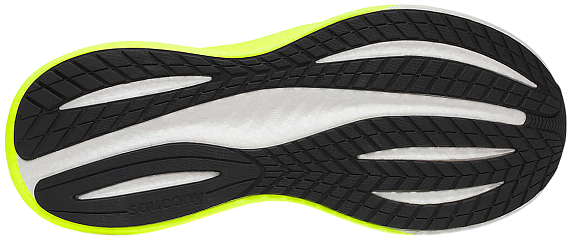 Кроссовки мужские Saucony Triumph 22 White/Citron - Фото 2 большая