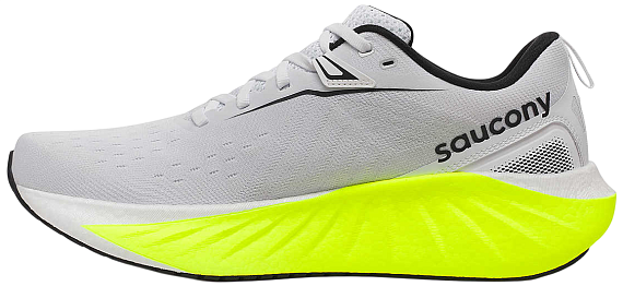 Кроссовки мужские Saucony Triumph 22 White/Citron - Фото 5 большая
