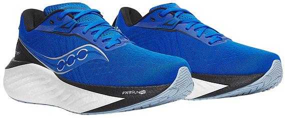 Кроссовки мужские Saucony Triumph 22 Skydiver/Black - Фото 6 большая