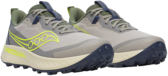 Кроссовки мужские Saucony Peregrine 15 Ridge/Olivine - Фото 6 большая
