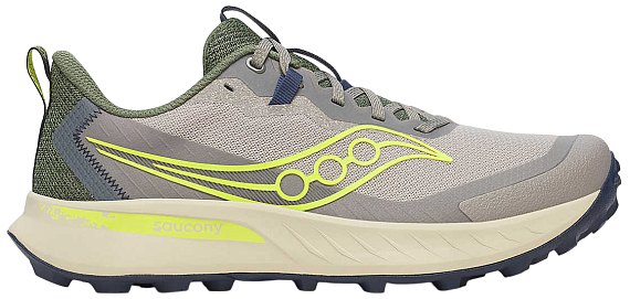 Кроссовки мужские Saucony Peregrine 15 Ridge/Olivine - Фото 1 большая
